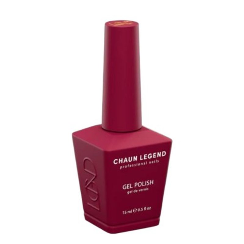 Chaun Legend UV LED Gel Nail Polish 0.5 Ounce Long Lasting, Bubble Free, Quick Dry High Shine, Kiss My Cheeks LG5089 (warm pink)