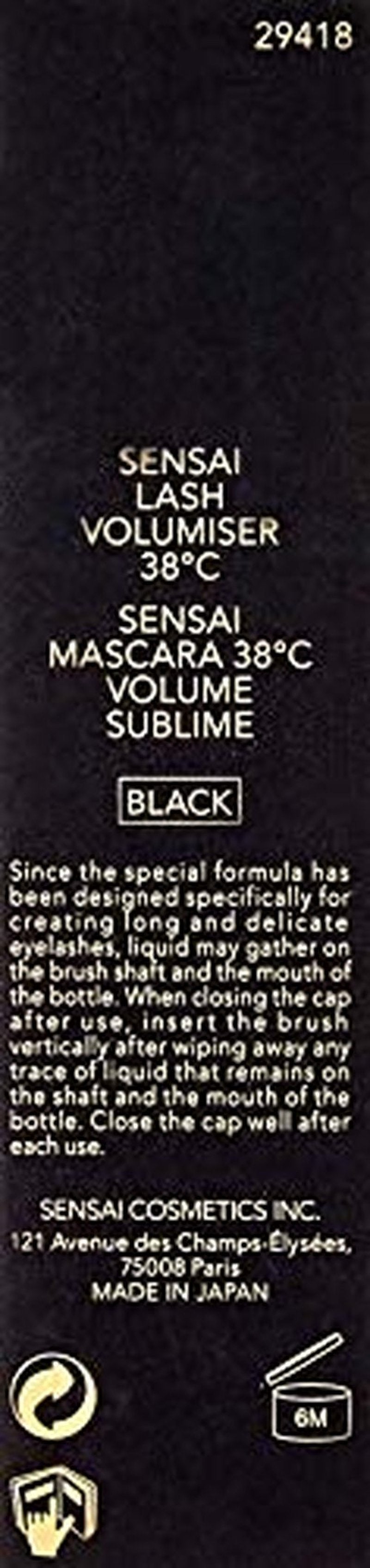 Sensai Masc 38 Grad Vol 01 Black