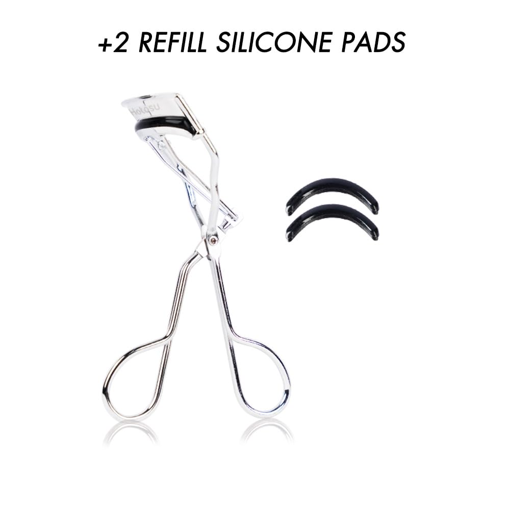 Hotosu Stainless Steel Eyelash Curlers, Lash Curler for Long-Lasting Lift