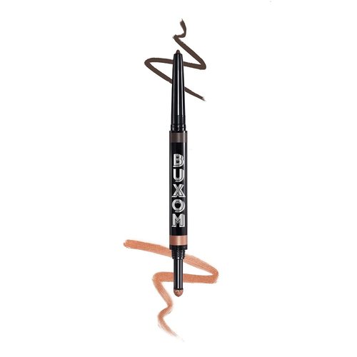 BUXOM Flip Side Dual-Ended Eyeliner & Shadow Duo - Waterline-Safe, Longwear, Vegan Formula