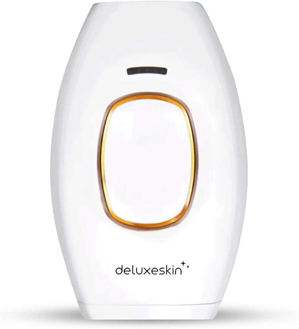 Deluxeskin Permanent Hair Removal Device | Hair Removal At Home Use | Facial Hair Removal Device | The Ultimate Skincare Routine for Beautiful, Radiant Skin