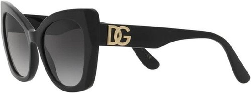 Dolce & Gabbana DG 4405 Women's Sunglasses - Black/Grey Shaded, 53-20-140 Size