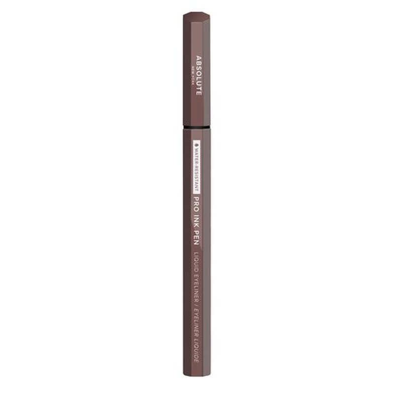 Absolute New York Pro Ink Eyeliner - Rich, Fluid, Smudge-Resistant Vegan Formula | Dark Brown
