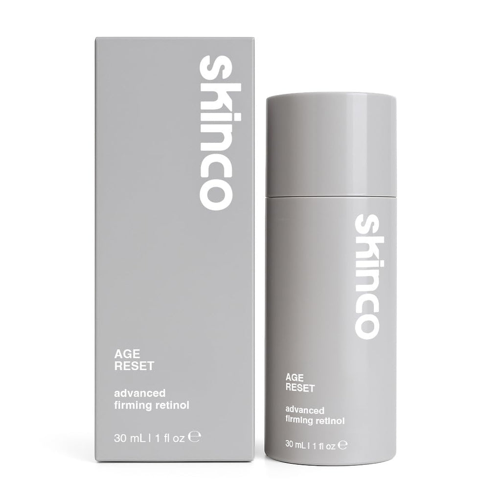 Skinco Age Reset Advanced Retinol Serum – Professional Strength Formula with Hyaluronic Acid, Vitamin E & Botanical Extracts | Smooths Fine Lines, Firms & Brightens Skin (1 fl oz)