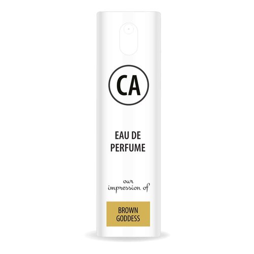 CA Perfume Brown Goddess Eau de Parfum Spray - Captivating Women's Fragrance | 0.33 Fl Oz (10ml)