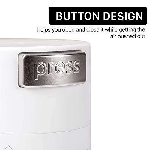 "N/A" Pretty memory Glue Storage Container Eyelash Extensions Sealed Lash Glue Holder Adhesive Tank Jar Stand Lash Artists Tool, White