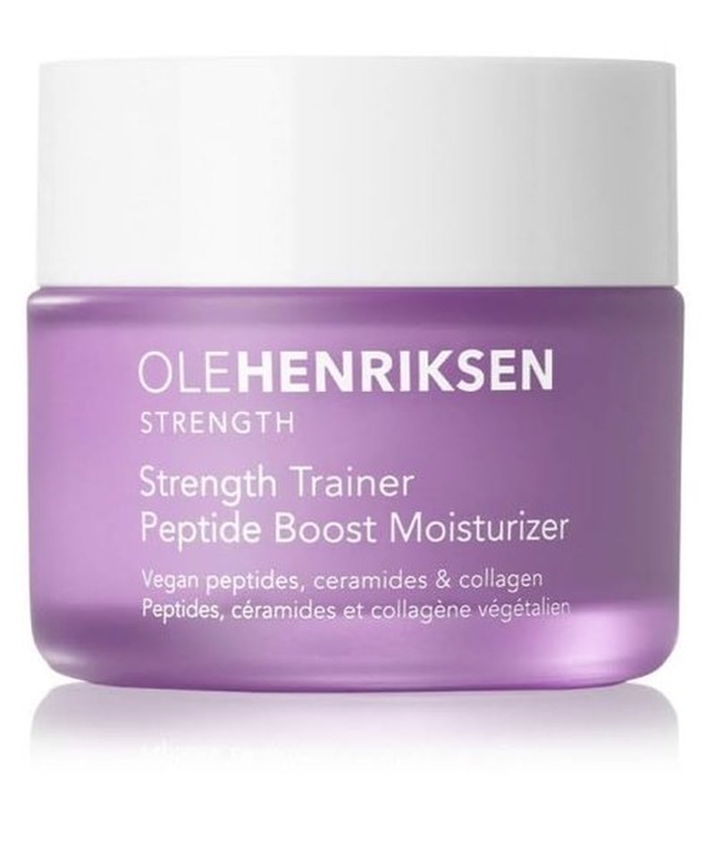 Ole Henriksen Strength Trainer Peptide Boost Facial Moisturizer - Ceramides & Collagen, 1.7 oz Jar
