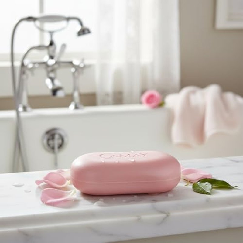 Camay Classic Bar Soap, Rose Essence, 8-Pack of 4.41 Oz Each Soap, 8 Bar Soaps.