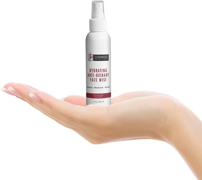 Cosmesis Hydrating Anti-Oxidant Face Mist - Refreshing Tea Blend with Vitamins A & D - 4 Fl Oz