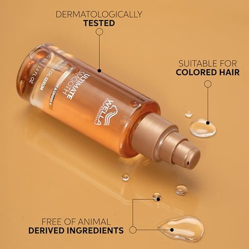 Wella Professionals ULTIMATE SMOOTH Conditioner | Treatment for Dry & Frizzy Hair | With Squalane & Omega 9 | 6.7 Fl Oz