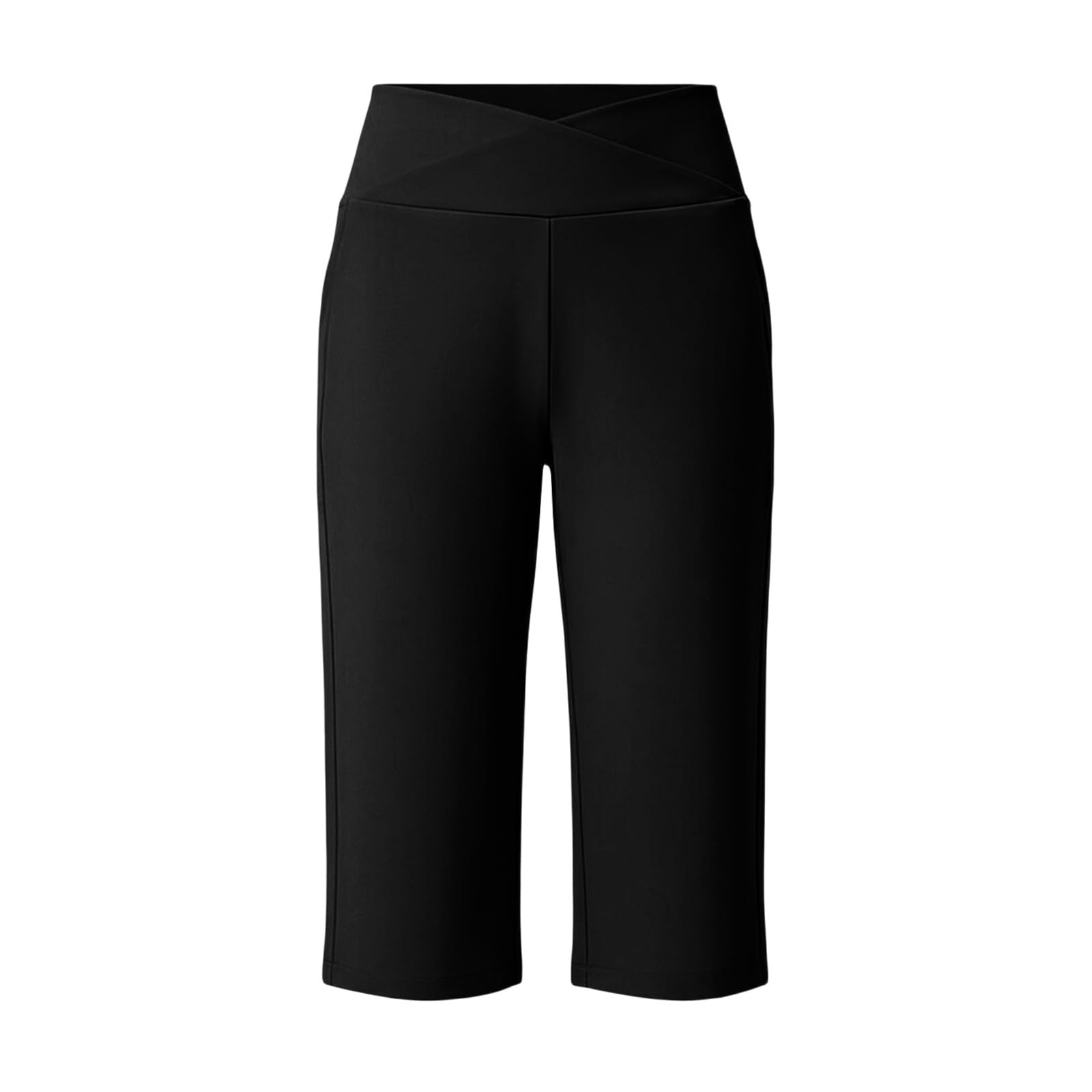 Piuwrlz Yoga Shorts for Women High Waisted Tummy Control Loose Fit Elastic Comfortable Golf Sports Bermuda Shorts