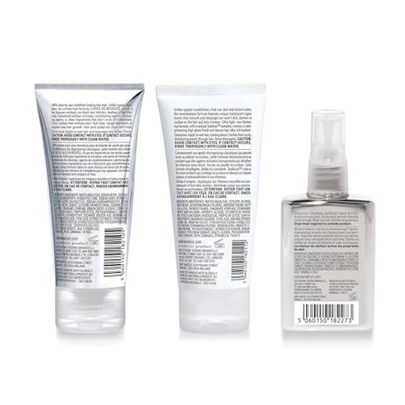 COLOR WOW Dream Smooth Travel Kit – Includes Shampoo, Conditioner and Dream Coat – Get the silky, liquidy, glossy texture of your dreams and defy humidity for days, everywhere you go