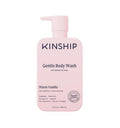 Kinship Gentle Moisturizing Body Wash for Sensitive Skin | Eczema Relief & Hydration for Dry Skin | Vanilla Body Soap, 13 oz