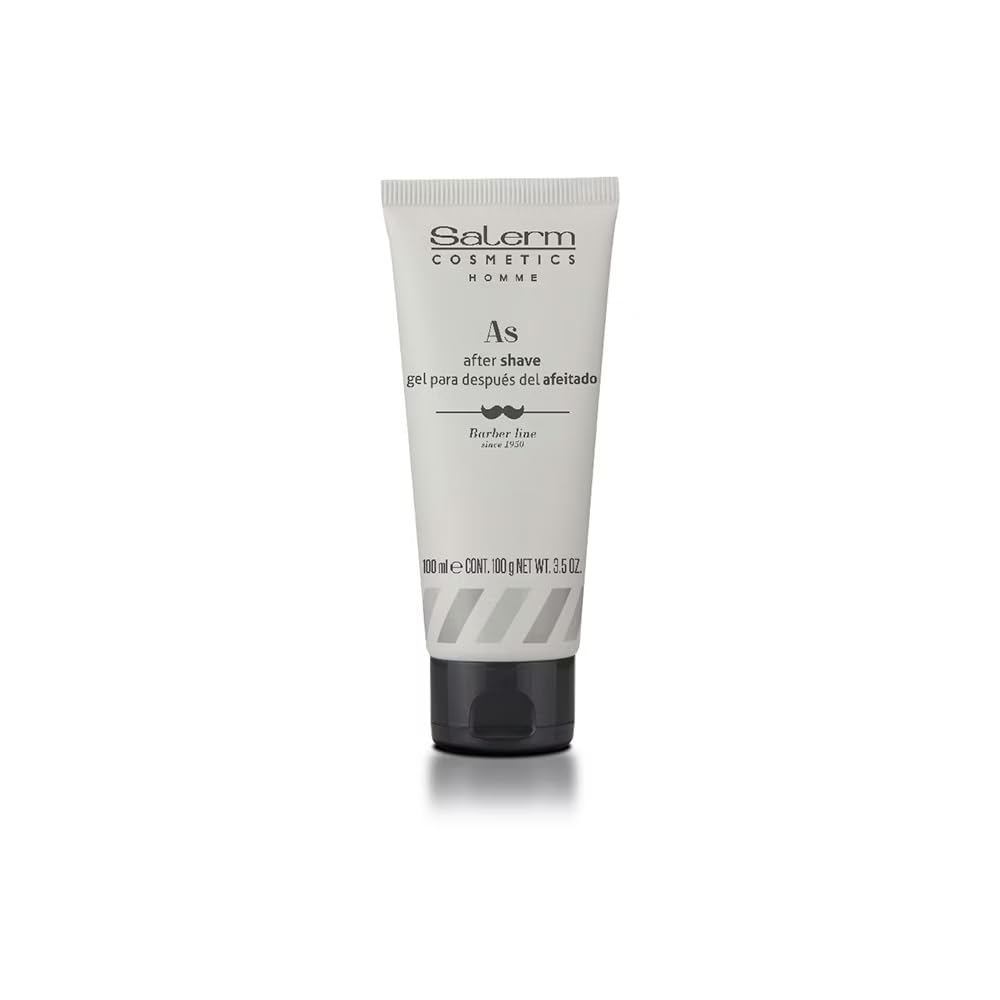 Salerm Homme After Shave Gel – Moisturising and Refreshing Beard Care, 3.5 Ounce