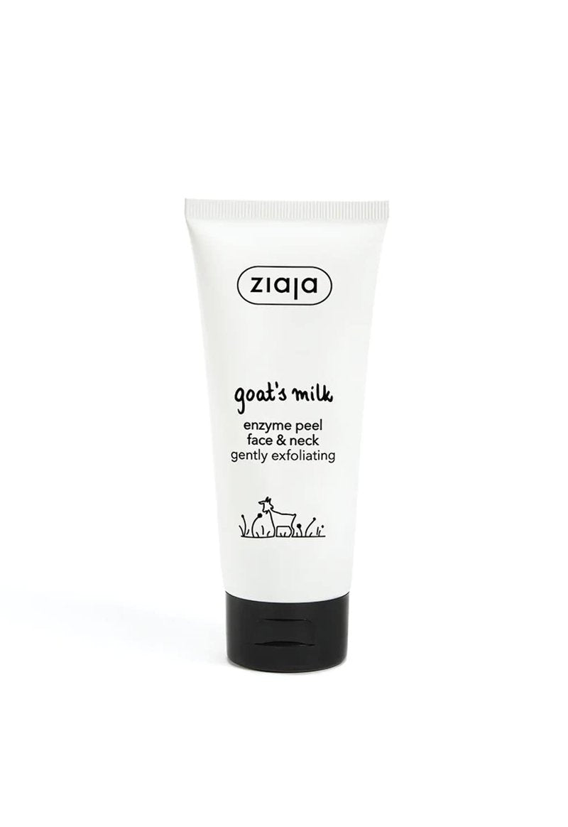 Ziaja Goat's Milk Enzyme Peeling, face and neck, gently exfoliating