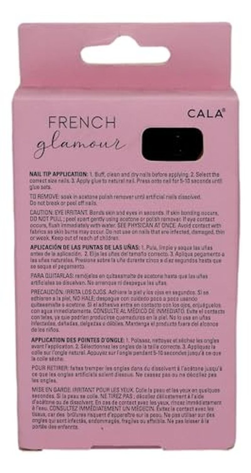 Cala French glamour 87832 nail kit 24 count, 24 Count