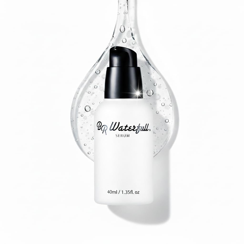 BR Waterfull Serum (1.35 fl.oz) - Low Molecular Hyaluronic Acid & Collagen for Deep Hydration, Firming & Elasticity, Highly Concentrated K-Beauty Facial Serum