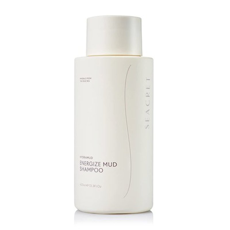 SEACRET Minerals HydraMud Shampoo - Natural Mud Formula with Argan Oil | SLS-Free, 13.3 FL Oz
