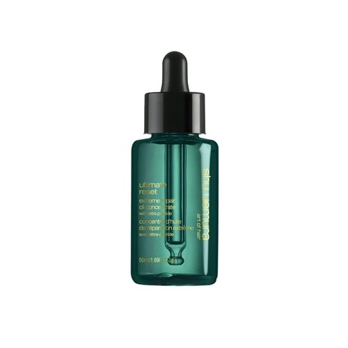 Shu Uemura Art of Hair Ultimate Reset Extreme Repair Oil Concentrate - Lightweight Oil, Seals Split Ends, Amplifies Shine, Repairs extremely Damaged Hair, 1.7 Fl Oz