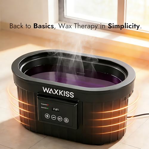 Paraffin Wax Machine for Hand and Feet, Waxkiss 5000ml Paraffin Bath with Lavender Paraffin Wax Warmer for Professional Spa & Arthritis Treatment At Home