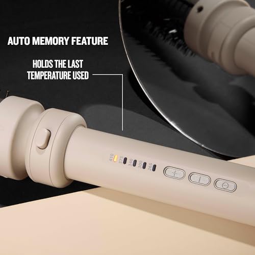 Remington Trendology 5-in-1 Multi-Styler Curling Wand Set with Ceramic Round Brush and 4 Interchangeable Ceramic Curling Wands (0.5“-1.25”)