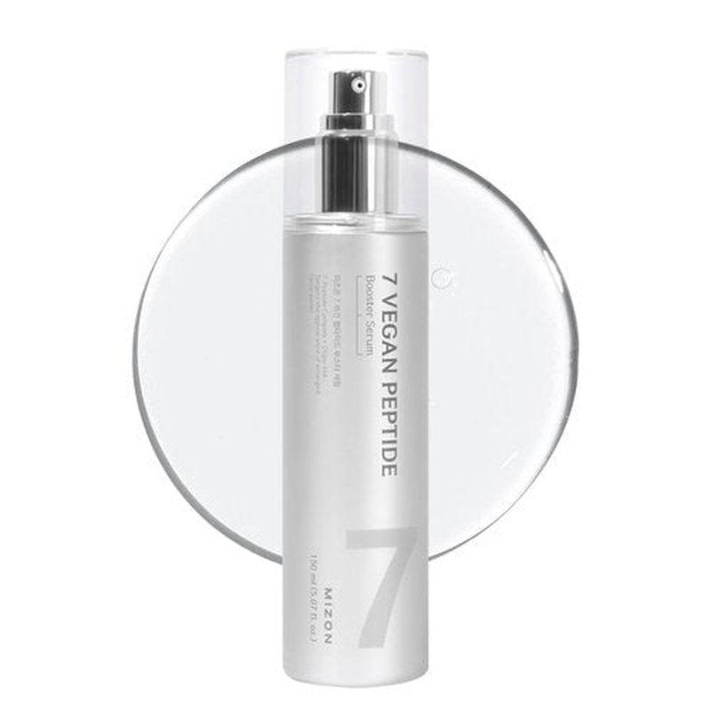 MIZON Vegan Peptide Booster Serum - Anti-Aging Face Serum with Niacinamide & Hyaluronic Acid | 5.07 fl oz