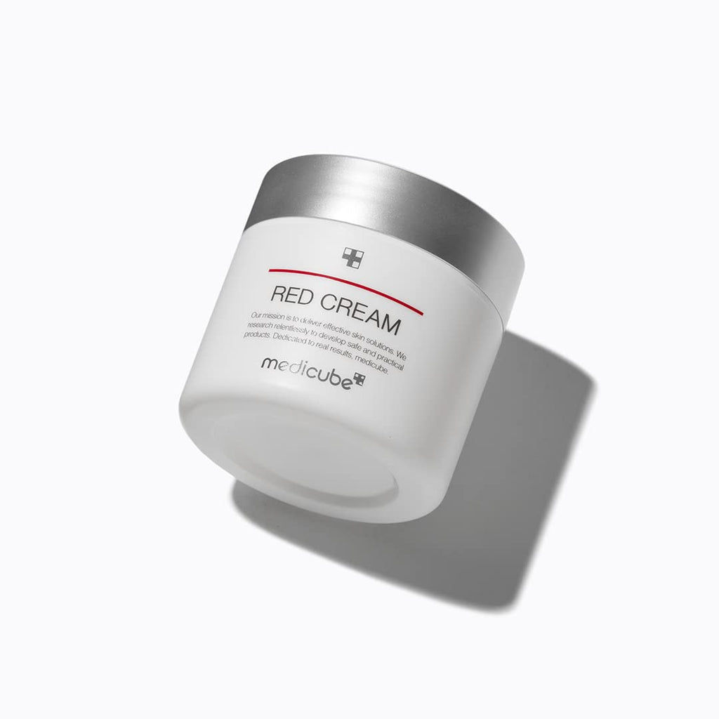 Medicube Red Cream 2.0 || Low-irritating formula for trouble-prone skin | Soothing and relieving | Formulated with BHA, Niacinamide & Adenosine | Non-comedogenic | Korean skincare (1.69fl.oz.)
