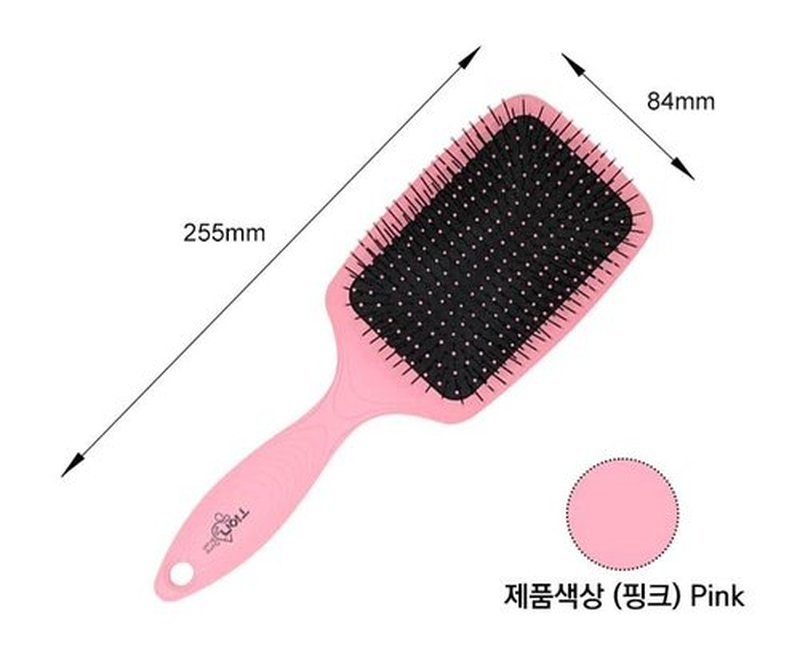 Skiennix Detangling Paddle Brush - Effortless Hair Untangling | Smooth Finish & Comfortable Grip