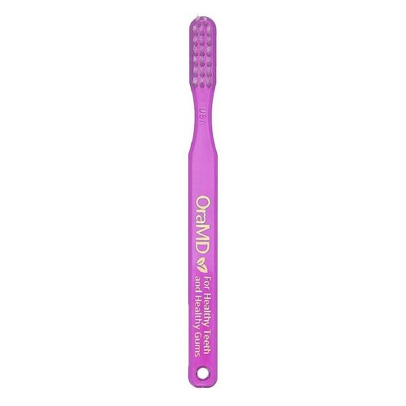 OraMD Soft Bristles Toothbrush - Gentle Care for Sensitive Teeth & Gums - Pack of 6 Manual Toothbrushes