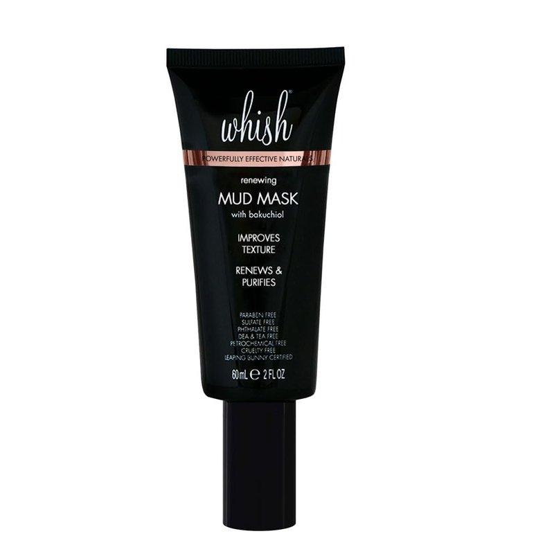 Whish Mud Mask - Natural Retinol Alternative Clay Mask for Pore Minimizing & Acne Treatment | 2 fl oz