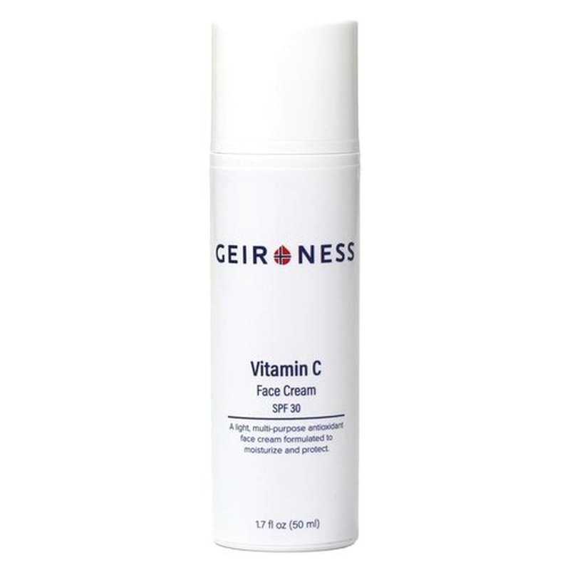 Geir Ness Vitamin C Day Cream - SPF 30 - Anti Aging Day Time Moisturizer Cream