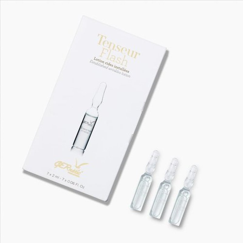 Gernetic Tenseur Flash | Lifting Facial Ampoules for Mature Skin - 7-Day Firming Treatment, 7 x 2ml Vials