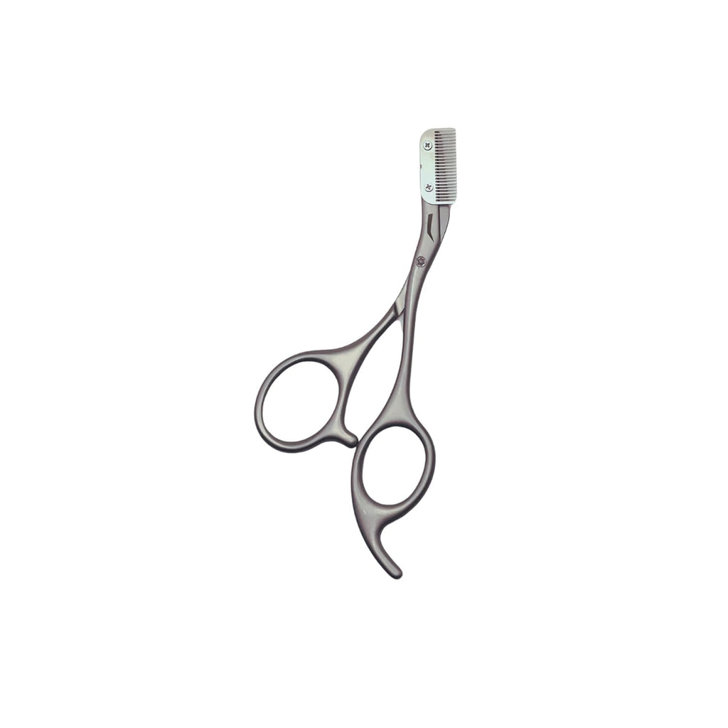 The Men Pen Complete Eyebrow + Hydrating Grooming Kit for Men | Scissors, Hydrating Caffeine Roller, Tweezers, Razors & 3 Eyebrow Filler Pens for Shaping | Trimming & Defining Brows - Grey