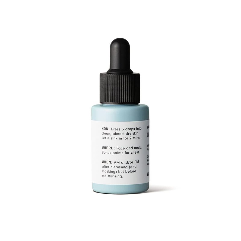 Versed Just Breathe Clarifying Facial Serum - Antioxidant-Rich Formula to Reduce Blemishes & Soothe Redness - 1 fl oz