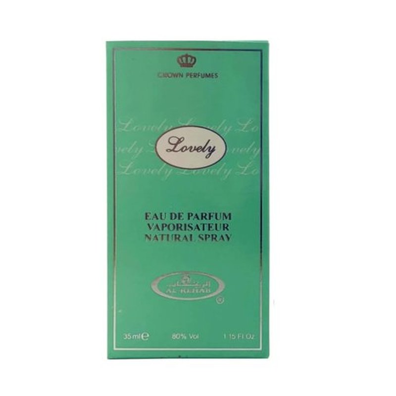 Al Rehab Lovely Eau de Parfum Spray - Unisex Fragrance, 1.18 Ounce | Long-Lasting Scent