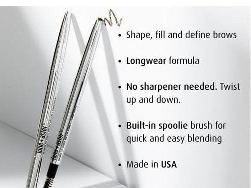 Lune+Aster Dawn to Dusk Brow Pencil- Blonde - Universal, vegan brow pencil effortlessly shapes, fills and defines