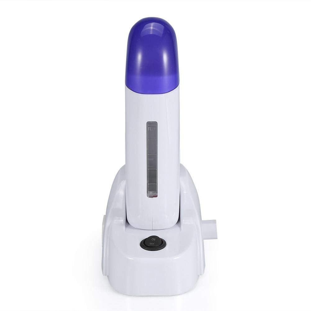 Sonew 3 Types Wax Warmer, Portable Cartridge Wax Depilatory Roller Heater, Hair Removal Machine for Body, Face, Armpits, Legs, Bikini Line, Unisex