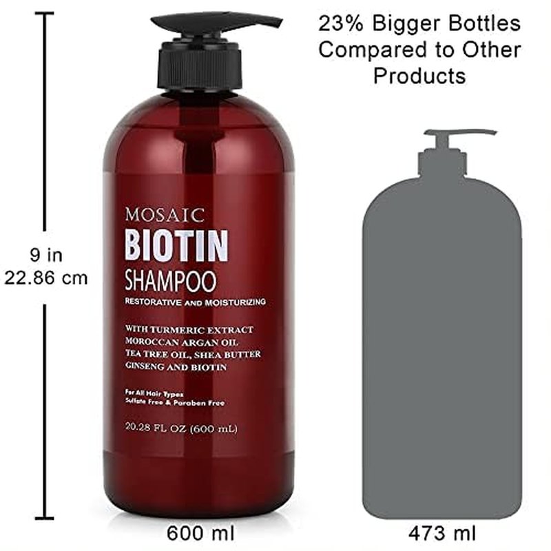 Regine Switzerland Biotin Volumizing Shampoo & Conditioner Set - Ultimate Hair Loss Treatment for Men & Women