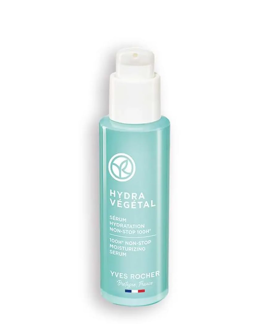 Yves Rocher Hydra Vegetal Face Serum - Intensive 100-Hour Moisturizing Formula | 30 ml / 1 fl oz