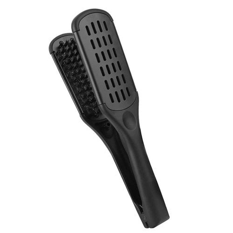 MEN'S GROOMING BARBER PRO Boar Bristle Hair Brush, Double Sided, Oblong, for Dry Straight Hair, Unisex