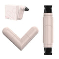 Skiennix Rotating Waterproof Winged Eyeliner Stamp Pen - Quick Dry, Smudge-Proof Gel Pencil Set (Black)
