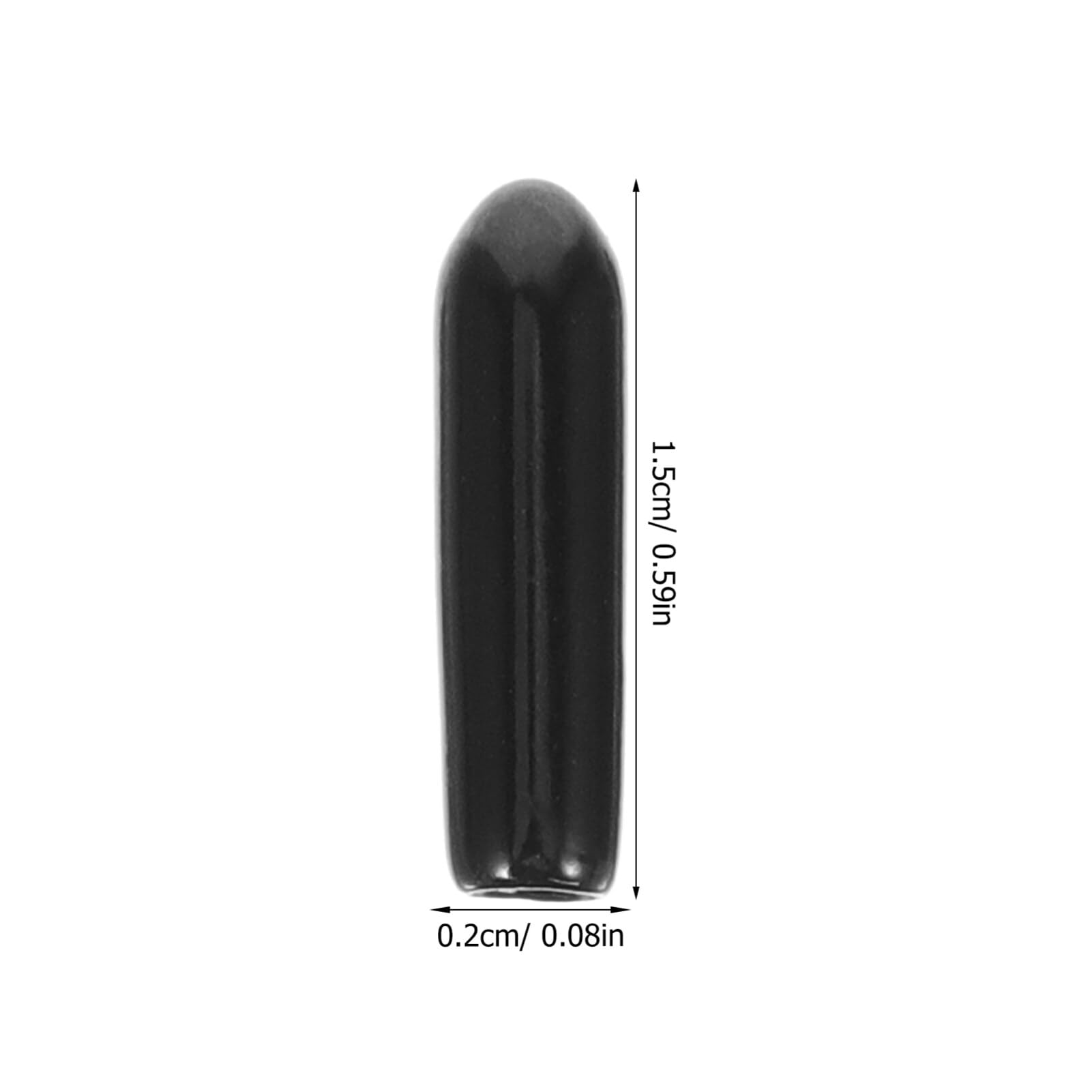 Uonlytech Dishwasher Rack Tip Protectors 200 Pcs Black Prong End Caps for Repair Coating Covers Easy to Install Durable Dishwasher Rack End Caps