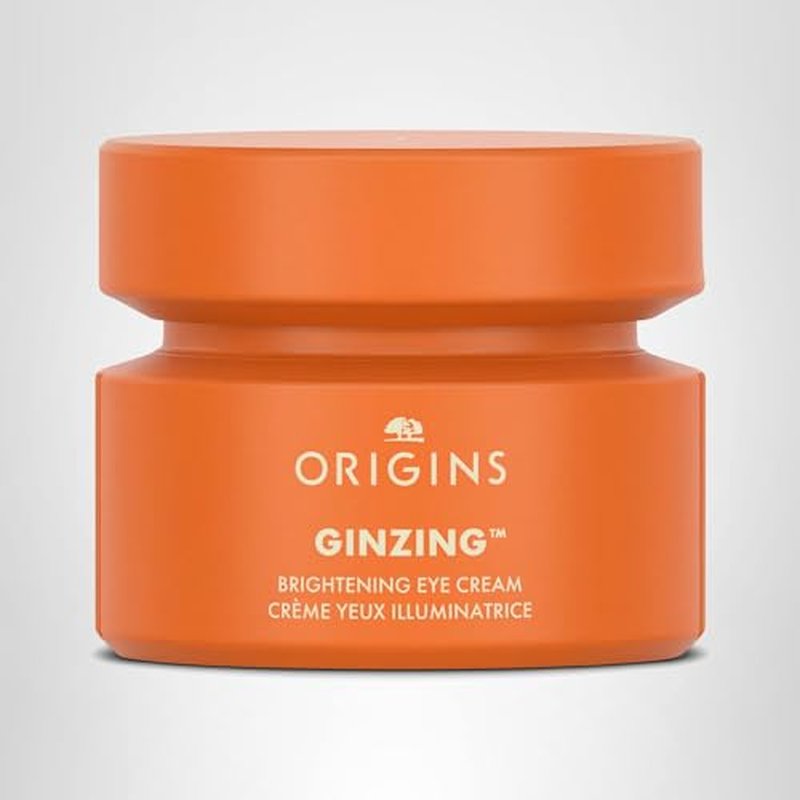Origins GinZing Brightening Eye Cream with Vitamin C & Niacinamide| Visibly Reduces Dark Circles, Warm, 0.5 Fl Oz