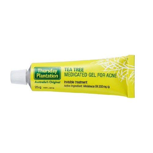 Thursday Plantation Tea Tree Gel – 25g – Skin Repairing and Moisturizing for Acne, Pimples, and Blackheads – Natural Tea Tree Oil Formula