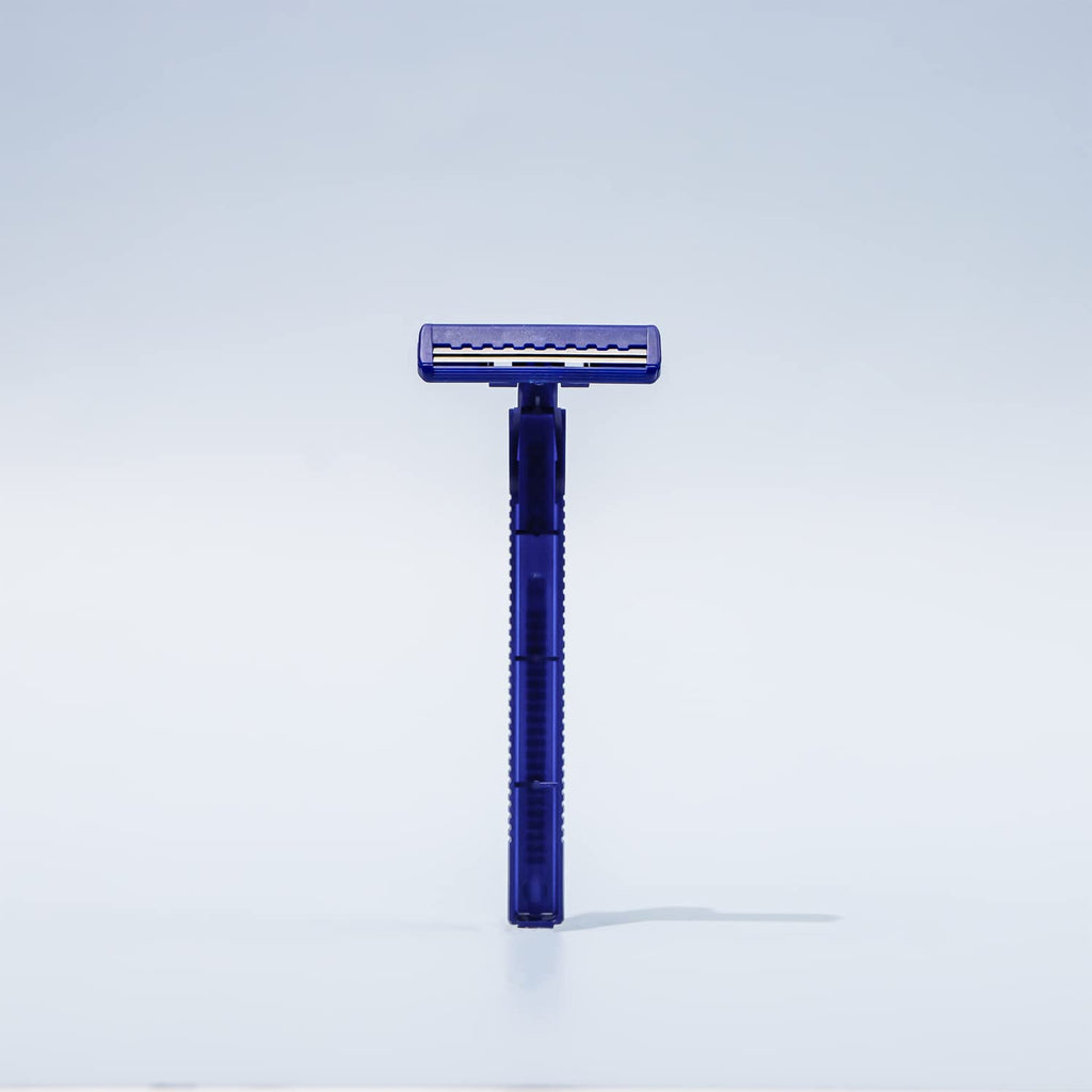 Dorco Fresh Twin Blade Disposable Razors for Men (30 Counts), Smooth & Comfortable Shave, Shaving Razors for Men, Non-Slip Handle, Ideal for Sensitive Skin & Travel