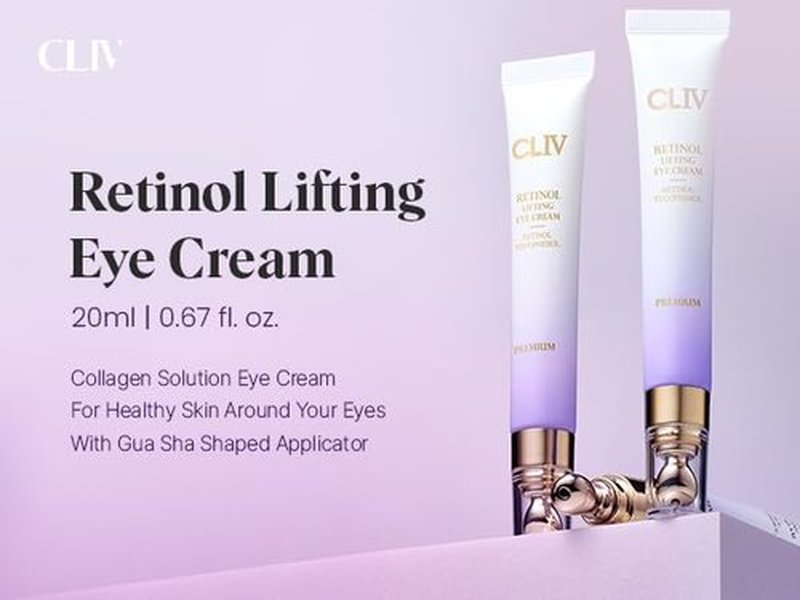 CLIV Retinol Eye Cream - Nourishing Formula for Puffiness Relief | Collagen Boosting, 0.67 Fl Oz