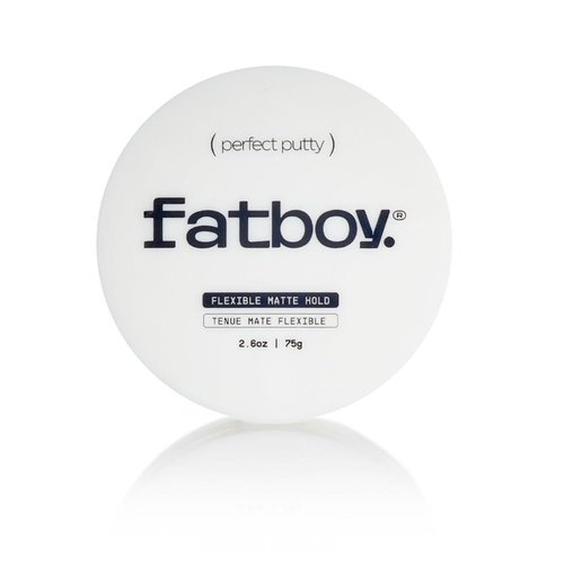 Fatboy Hair Perfect Putty - Kaolin Clay Styling Putty for Volume & Texture | Medium Hold, Matte Finish, 2.6 Oz
