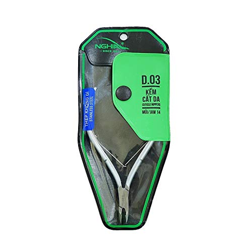 Nghia Stainless Steel Cuticle Nipper C-04 (Previously D-03) Jaw 16
