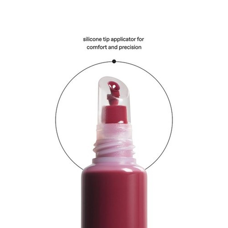 r.e.m. beauty by Ariana Grande Wicked: For Good | Poppy Plumping Lip Gloss | Plum Petals | Instant Plumping Effect for Hydrated, Softer and Smoother Lips | Silky, Non-Sticky Feel | 0.34 Fl Oz