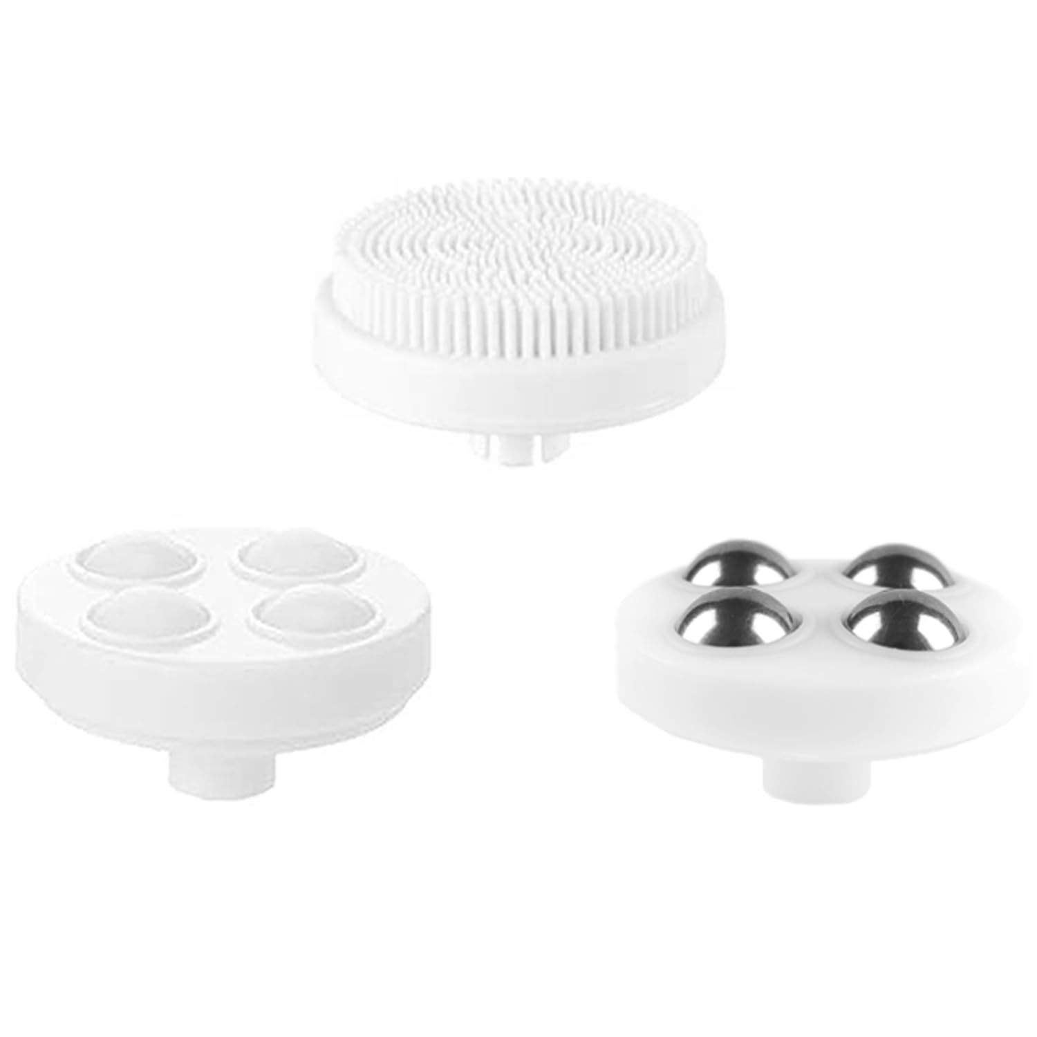 Face Scrubber | Facial Cleansing Brush Exfoliator Skin Care Beauty Products Powered Electric Wash Exfoliating Skincare Women Spin Cleanser Tools Cleaning Scrub Washer Self Care (Extra Heads 3.1)